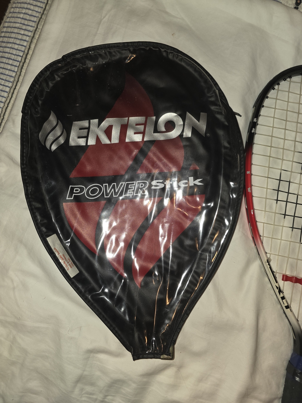Ektelon Power Stick Men's Racketball Racket & Cover - Picture 9 of 14
